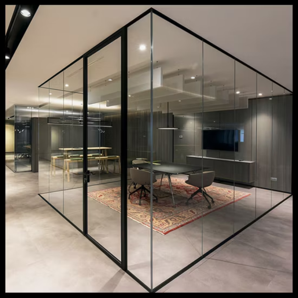 Aluminium Glass Partition in vadodara